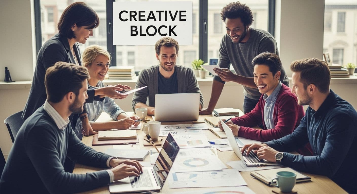 overcoming creative block teamwork