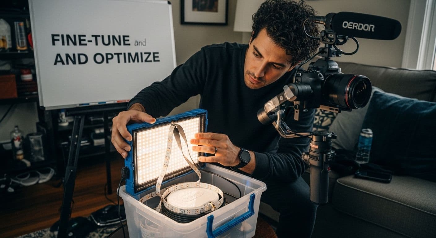 diy lighting optimization video