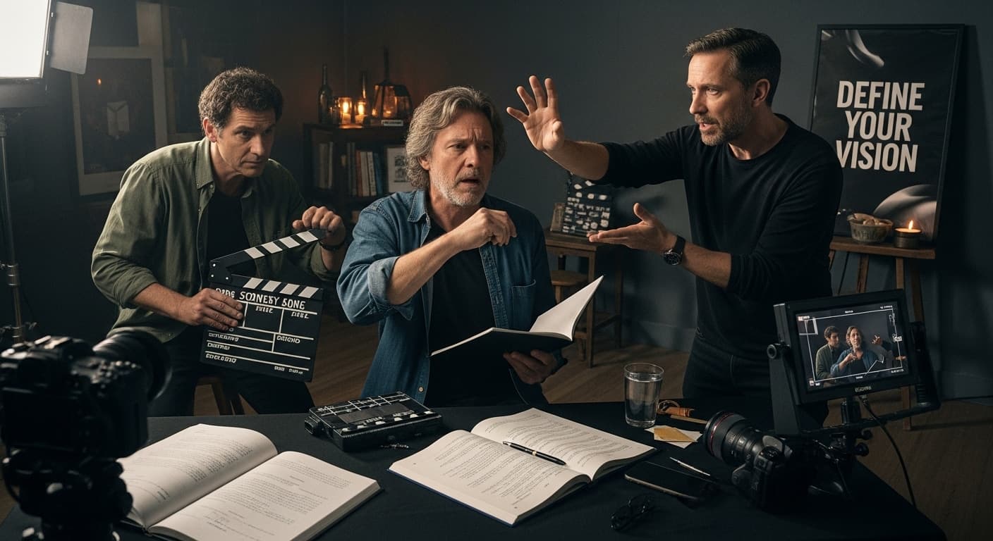 direct actors rehearsal