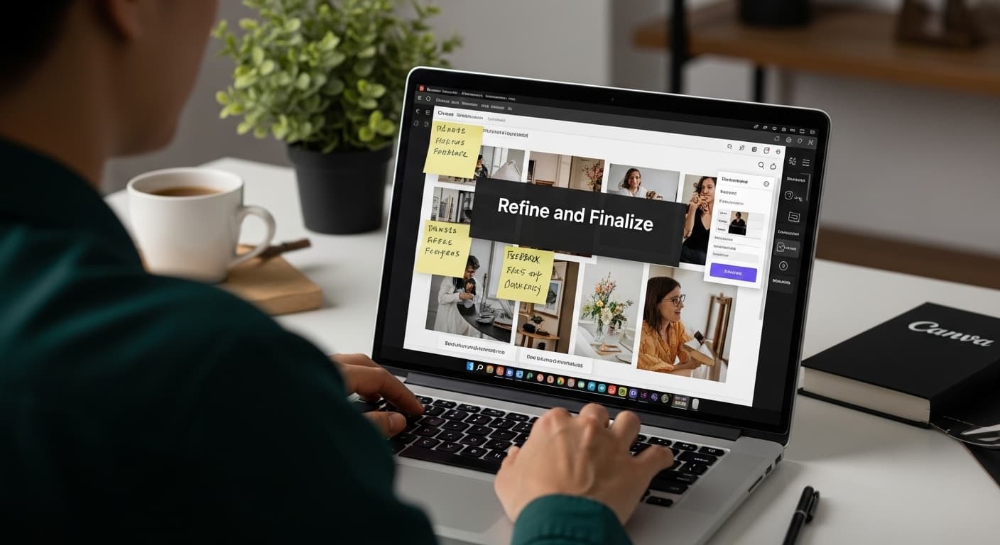 refining moodboard digital