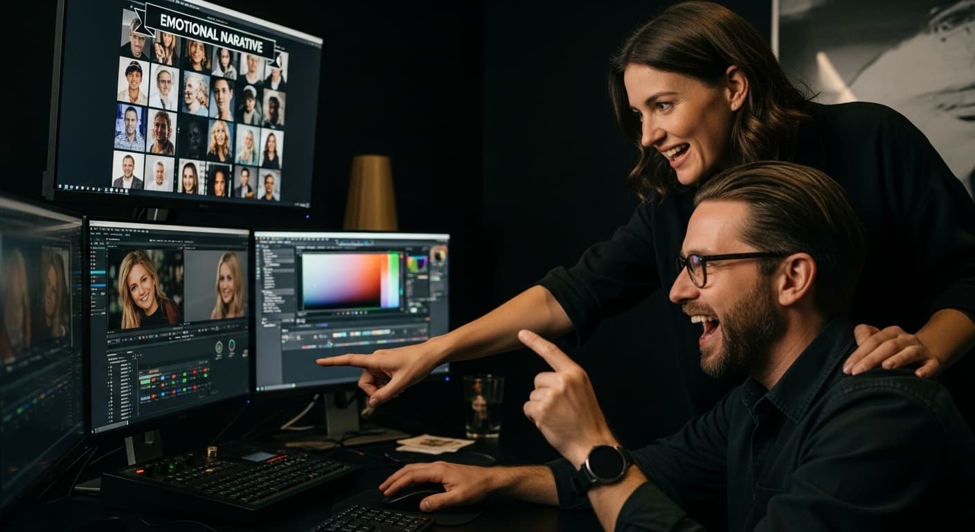 emotional color grading set