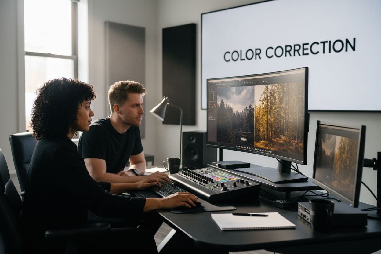color correction workflow
