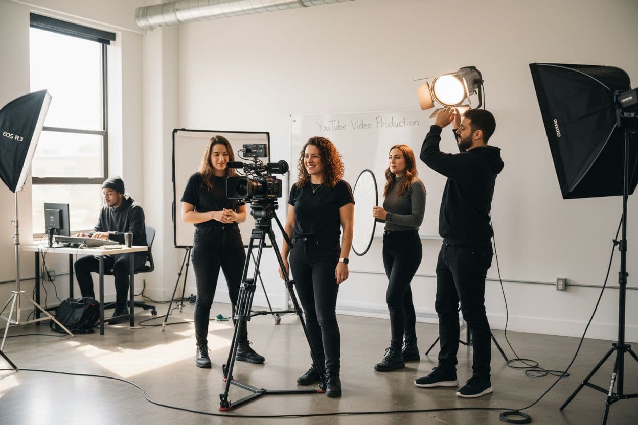 professional youtube video production studio