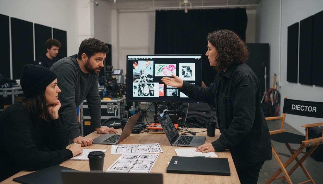 cinematic film set planning