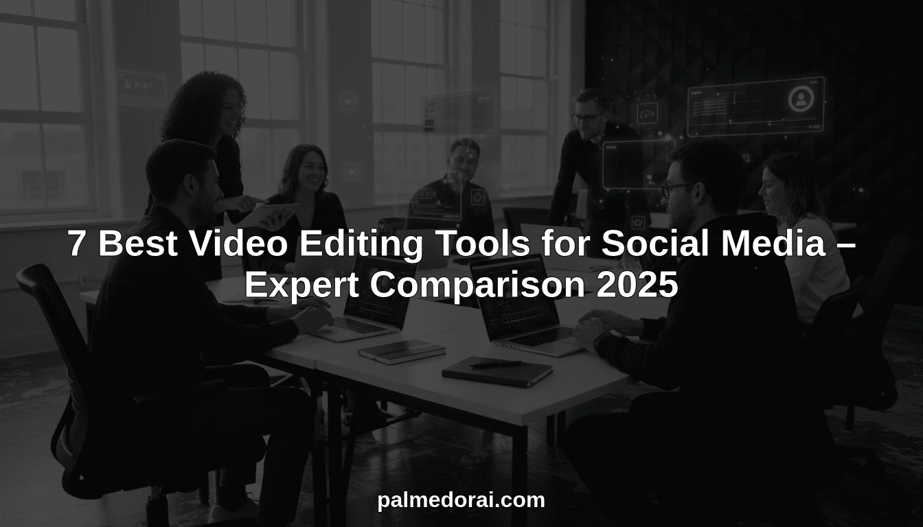 7 Best Video Editing Tools for Social Media – Expert Comparison 2025