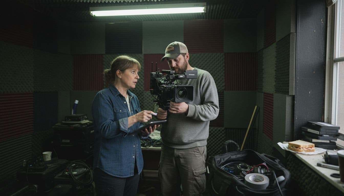 Producer and operator planning in cluttered studio