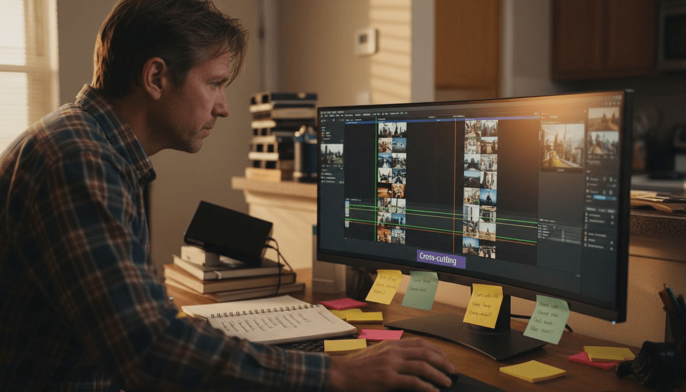 Editor testing video editing techniques