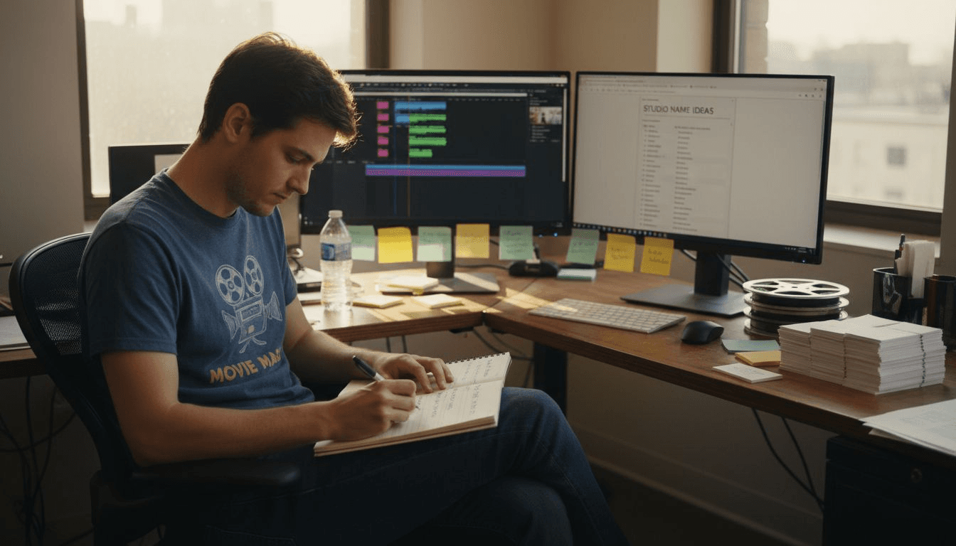 7 Creative Tips for Video Editing Studio Names